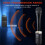 Wireless Microphone Transmitter Receiver System with Wired to Wireless Adapter for Condenser 5V/ Dynamic 48V Universal 7