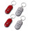 4Pcs Whistle Lost Key Finder Flashing Beeping Locator Remote Keychain LED Ring 1