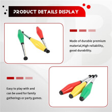 3 Pcs Juggling Stick Juggling Prop Stage Juggling Sticks Stage Performance Sticks Juggling Clubs Beginner
