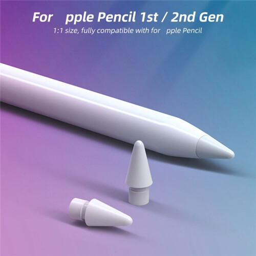 8 Pack Replacement Tip for  Pencil Nibs for  Pencil 1St & 2Nd Generation (White) 1