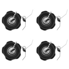 4X BräNsletanklock för och Locket för Hidea 2.5F 3.5F 4F 2 Stroke 4HP 3.5HP
