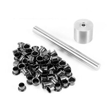 200Pcs K-Sheath Eyelet Rivets Installation Fix Tools 7.5MM Kydex Sheath Scabbards Eyelets Buckle Nail Pin