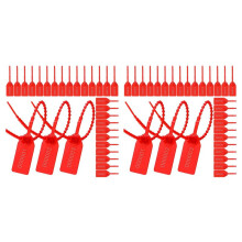 600 Pcs Plastic Tamper Seals, Numbered Zip Ties Security Tags Safety Seals Disposable Self Locking Signage 250mm