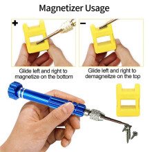 10X Magnetic 6 in 1 Tiny Screw Driver Kit, Small Screwdriver Set Perfect  Screws for Cell Phones, Watch