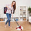 Replacement mop heads compatible with O-Cedar EasyWring mops, 4-pack - Mop head refill 5