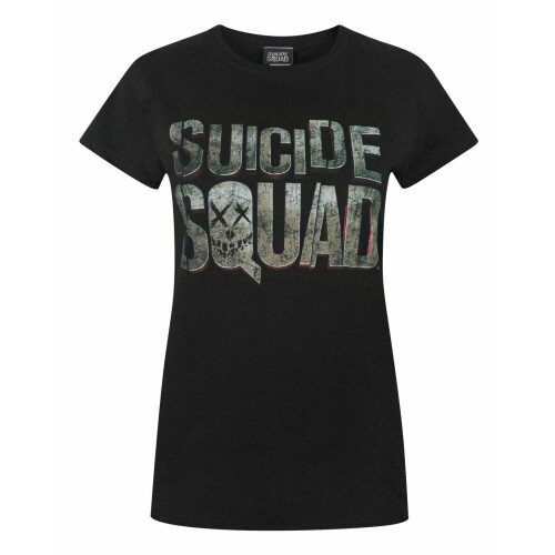 DC Comics DC Comics Suicide Squad Short Sleeved T-Shirt (Womens Black)
