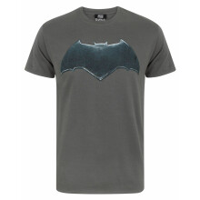 DC Comics Batman Short Sleeved T-Shirt (Mens Grey)