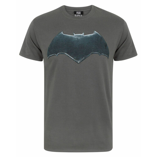DC Comics DC Comics Batman Short Sleeved T-Shirt (Mens Grey)