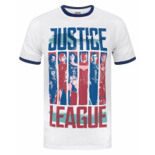 (X-Large) DC Comics Short Sleeved T-Shirt (Mens White)