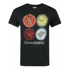 Game of Thrones Short Sleeved T-Shirt (Mens Black)