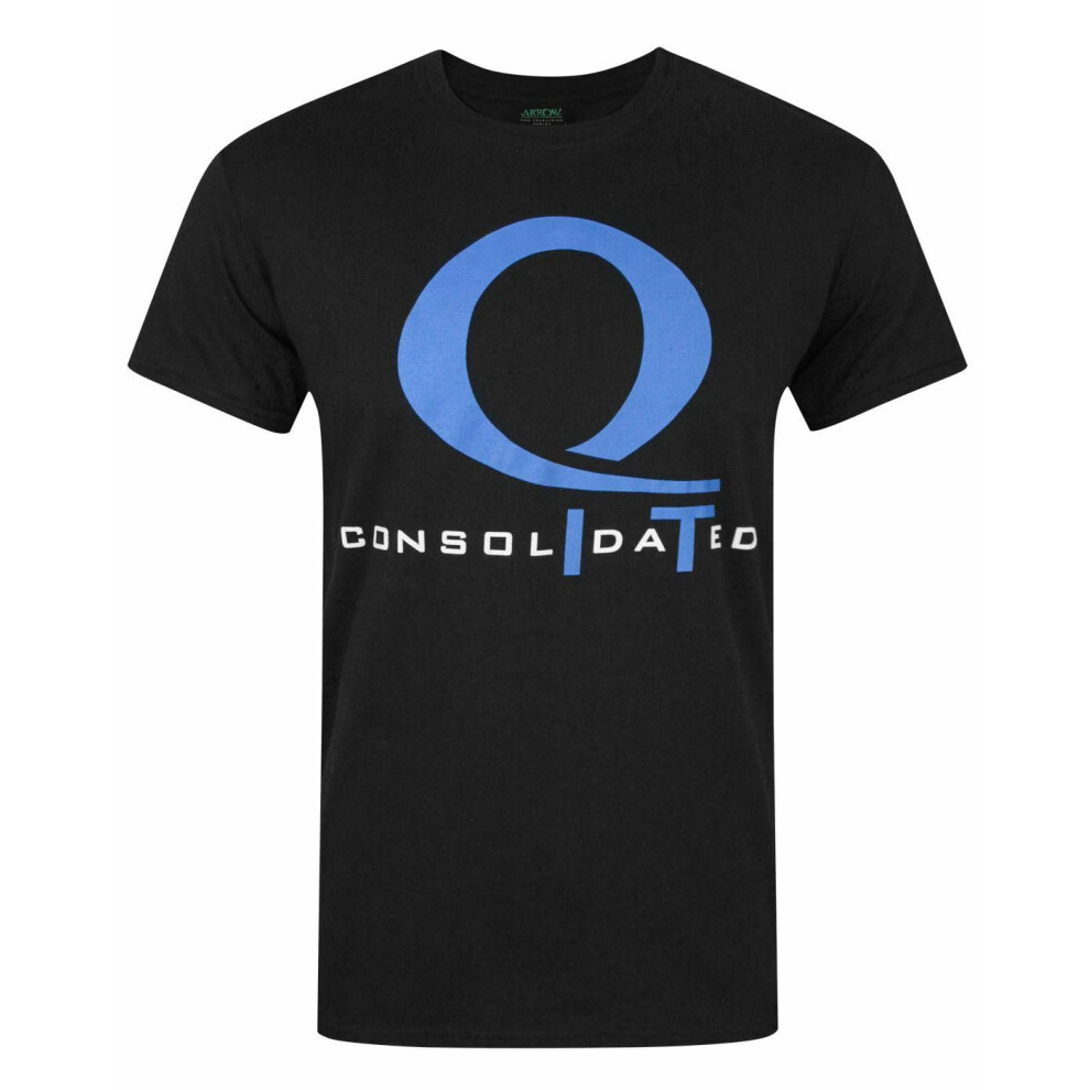 Dc Comics (X-Large) Arrow Short Sleeved T-Shirt (Mens Black)