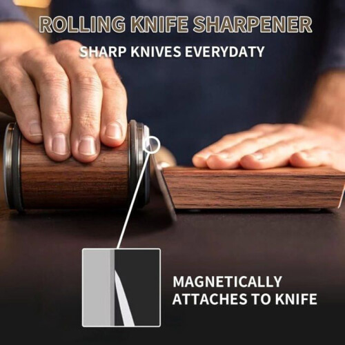 Knife Sharpener - KCVV - 15/20 - Industrial Diamonds - Roller System - Professional Precision 2