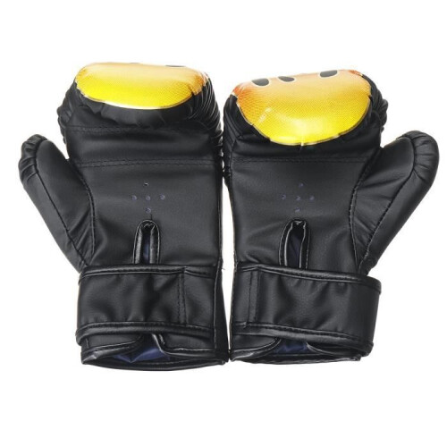 Guantoni da boxe - TEMPSA - Bambini - PU traspirante - Neri - 1 paio 1