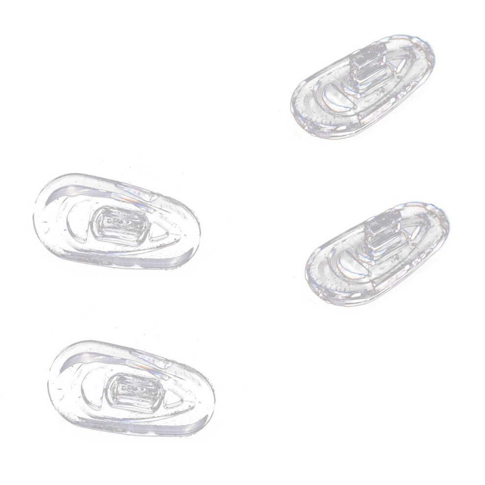50 Pairs Silicone Eyeglass Nose Pads Oval Push 6033075426295