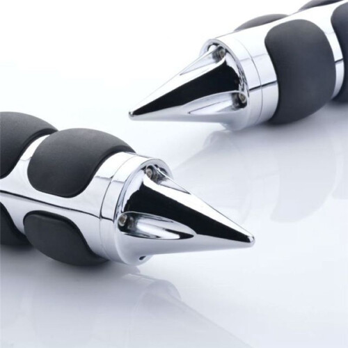 Motorcycle Pointed End 25mm Handlebar Grip for     Modified Handlebar,A 2