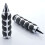 Motorcycle Pointed End 25mm Handlebar Grip for     Modified Handlebar,A 5
