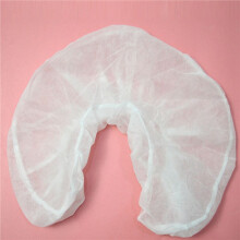 100x U Shaped Disposable Non-Woven Headrest Pillow Paper Beauty Spa Salon Bed Cover Massage Face Cradle Rest Covers