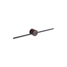 Minimalist Walnut Towel Rack Bathroom Towel Holder Sliding Single Pole No Hole Bathroom Solid Wood Bracket 40cm