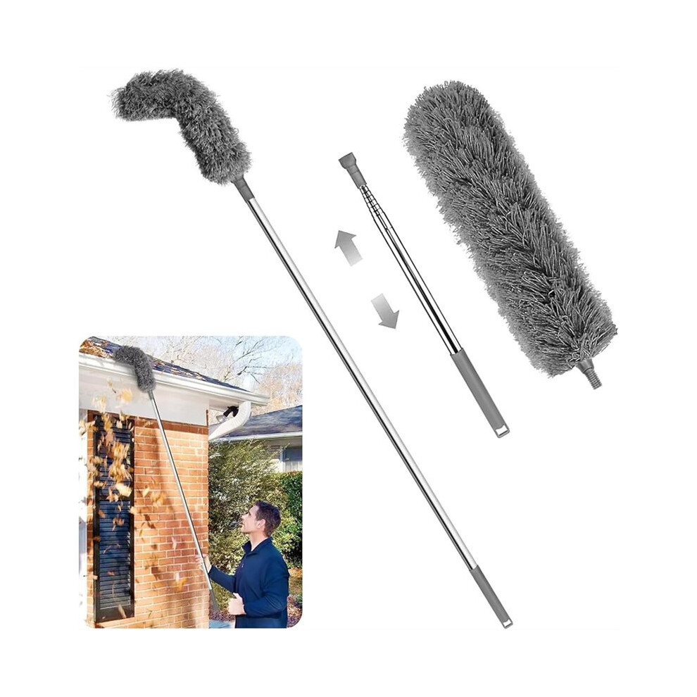 Gutter Cleaning Tool From Ground - Gutter Cleaning Tools Easy Remove Leaves And Debris Under Gutter Hangers 4713983085242