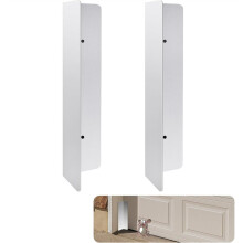 2 Pcs Garage Door Seal Mouse Guard, Heavy Duty Stainless Steel Garage Door Mouse and Snake Guard, Permanent Solution