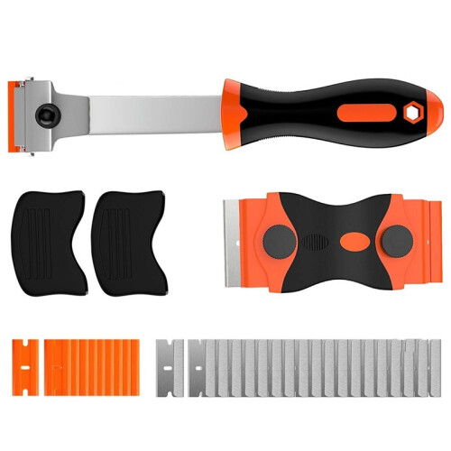 Blade Scraper,  Scraper Tool for Removing Label, , Tint, Grease From Windshield, Appliance, Glass