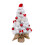 Capino white flocked artificial Christmas tree 17.7 inch 3