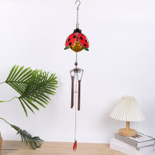 Metal wind chime iron art painted hanging decoration