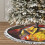 Weihnachtsbaumrock mit Fransen und Spitze, 122 cm 3