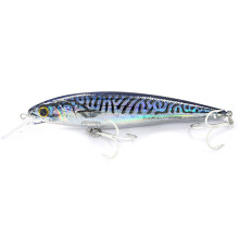 Isca Rígida de 120 mm para Pesca Marítima, Isca Artificial Longa Jerkbait para Robalo, Acessórios para Pesca Marítima D