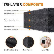 12PCS Silicone Treadmill Mat Pads,Non-Slip Shock Absorbing Pad,Floor Protector for Treadmill Exercise Bike Gym Equipment