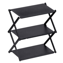 Outdoor Camping Tabletop Storage Rack Multi-Layer Folding Storage Rack Portable Multi-Function Camping Picnic Table