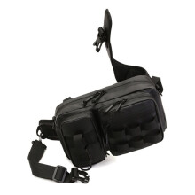 Angel-Brusttasche mit Angelrute, Sport-Hüfttaschen, Köder-Organizer, Aufbewahrung, Einzelne Schultertasche, Köder-Aufbewahrung, Gürteltasche