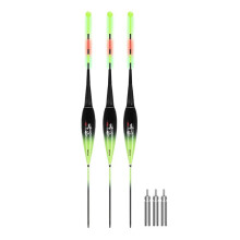 3pcs New Luminous Fishing Slip Floats LED Electronic Night Fishing Floats Sensing Color Change Buoys