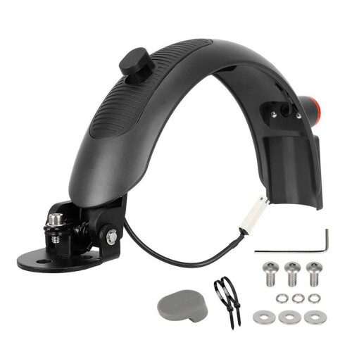 Scooter Rear  Replacement Accessories with Tail Light with Brake for M365 Pro Pro2 1S Lite MI3 Scooter Grey 1