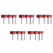 20 Stücke Boden Reinigung Gravur Bit Holz CNC Fräser 10/15/22 / 30mm Fräser Schaftfräser Für Holzfräser Set