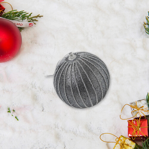 Boules de Noël à paillettes incassables, 7,6 cm (3 pouces) 1