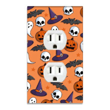 Halloween metalen wandplaatafdekking