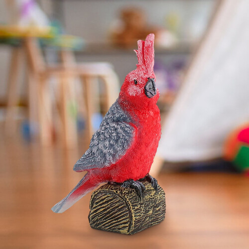 Miniatura de Arara para Educação e Decoração