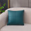 Blauwe polyester patchwork kussenhoes 45x45 cm 1