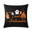 Μαξιλαροθήκη Halloween 45x45cm σε βελούδο από δέρμα ροδάκινου 1