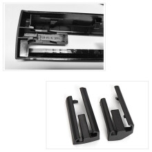 4X Right Front Car Rail Trim Cover Sliding Track Bonnet for 5 Series F10 2010-2013 7 Series F02 2009-2013