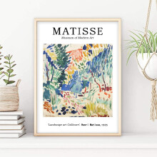 Matisse abstrakter Leinwanddruck 12x16 Zoll ungerahmt