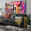 Tableau sur toile Banksy 14x14 pouces, impression graffiti 1