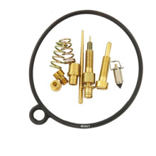 Kit di Riparazione e Revisione Carburatore SP70-CT71 per CT70 Trail 70 1978-1981, Composto da Guarnizioni e Getti.
