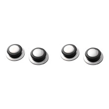 4X Universal-Abdeckungsknopfkappe, Hitzebeständiger Kochtopf, Pfannendeckelknopf, Ersatz-Hebegriff für Küchenkochgeschirr, Handgriff
