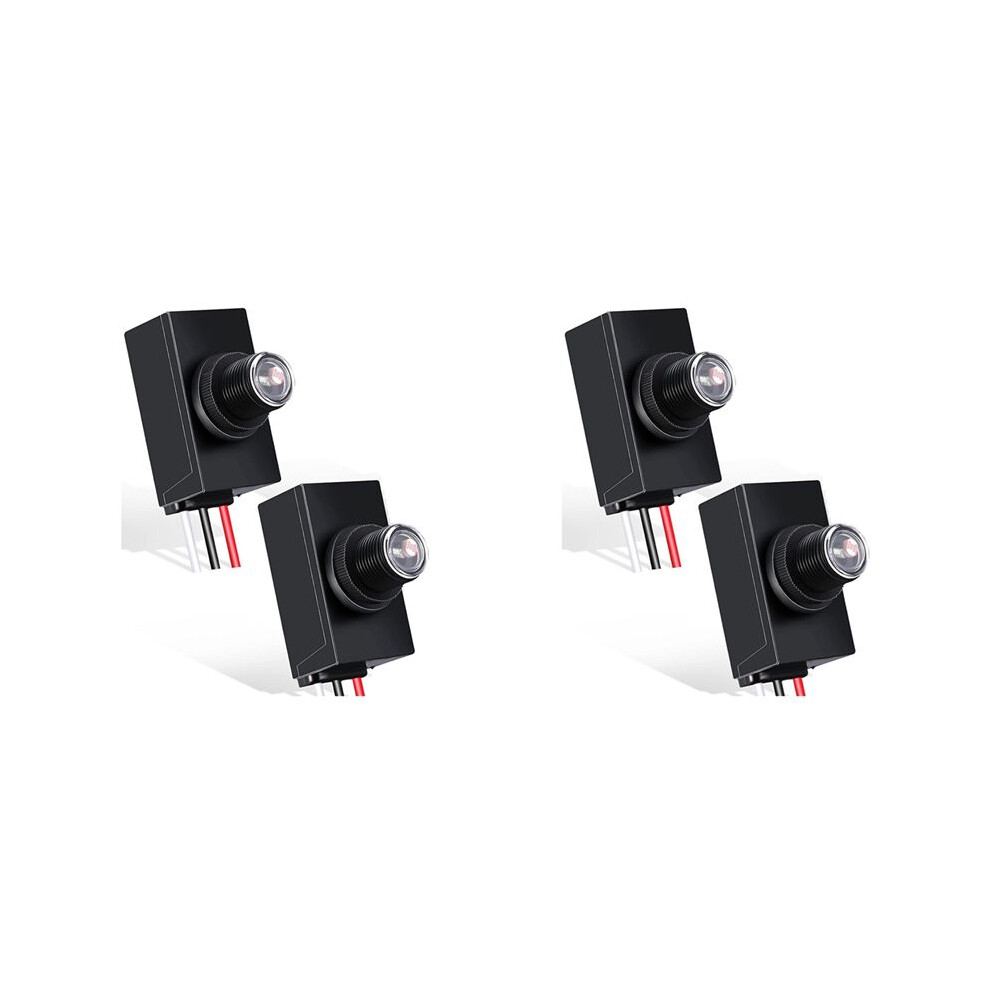 4 Pieces Dusk To Dawn Sensor For Outdoor Lighting 120-277V Photoelectric Photocell Light Sensor 6031002827542