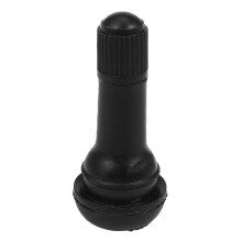 100Pcs TR 413 Short Rubber Car Tubeless Vacuum Snap-in Tire Valve Stems Alloy