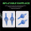 2pair Inflatable Earplugs Self-Adaptive Liquid Earplug, Reusable Waterproof Silicone Sleep Inflatable Ear Plugs 2
