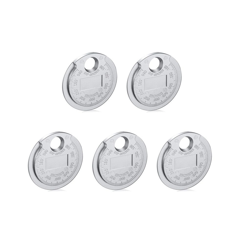 5X Space Tool Gapper Gauge- Wire Space Measuring Tool Scaled From .020Inch To .100Inch 6031692471469