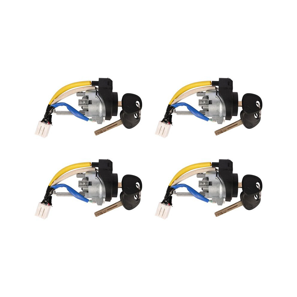 4X Ignition Lock Cylinder And 8 Keys For 11-15 Optima 13-17 Rio 81900-1Wk00 6033677625751